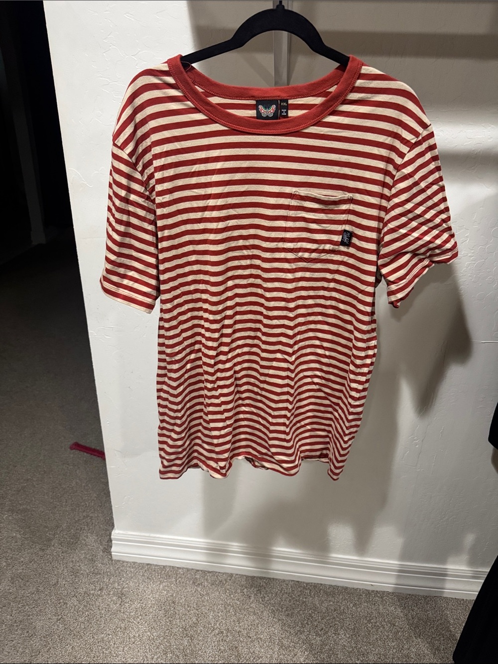 Girrlscout striped short sleeve tee